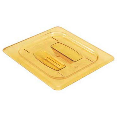 HOT LID 1/6 SZ SOLID-150 AMBER, Cambro, 60HPCH(150), 2471203