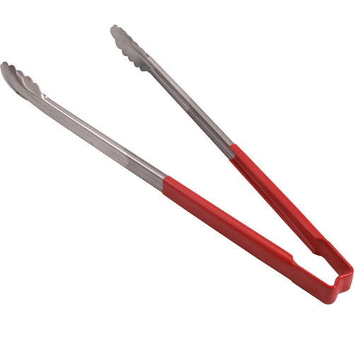 TONGS, SCALLOP, 16", RED HDL, Edlund, 31611, 1371208