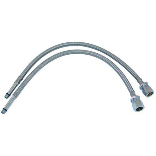 SUPPLY HOSES 20" S/S, T&S Brass, 012534-45, 321477