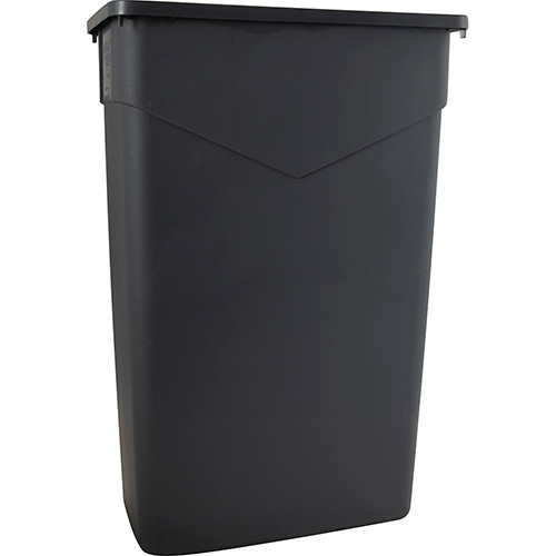 Rectangular Trash Can Grey, Carlisle Foodservice, 34202323, 136145