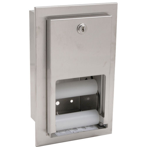 DISPENSER, TISSUE, RECESSED, S/S, B388, 1411089