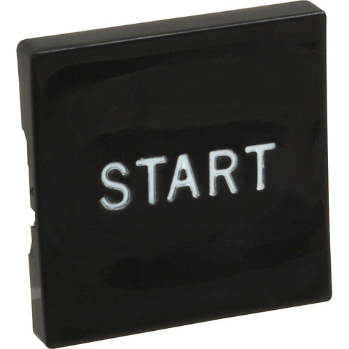 BUTTON, BLK/SQ W/ START MARKING, Oliver Products, 5708-6100, 8014205