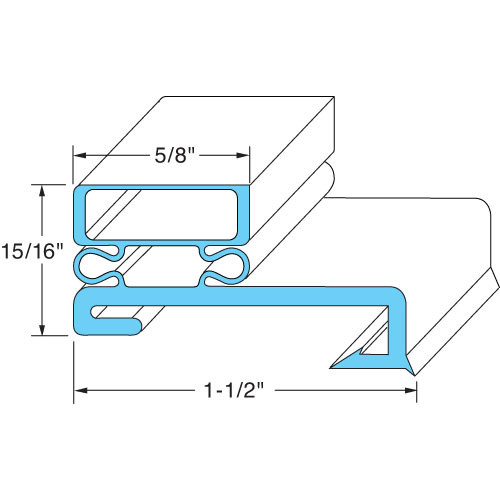 DOOR GASKET, Victory, 50384301, 741417