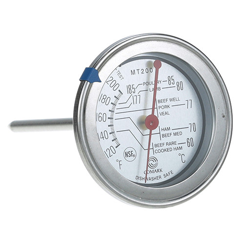 Meat Thermometer 120-200 -120 to 200F, AllPoints, 181200, 181200