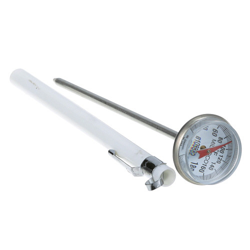 TEST THERMOMETER 1" FACE, 0-220F, Comark, T220A, 621015