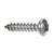 SHEET METAL SCREW(BX100) 8X3/4 PHL PN 18-8 SS, AllPoints, 261074, 261074