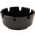 ASH TRAY, 4"RD, BLK PLST, 12-PK, AllPoints, 2801388, 2801388