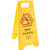 SIGN, FLOOR, CAUTION, A-FRAME, Rubbermaid, 6109, 2621000