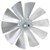 FAN BLADE - 4.5" DIA, FWE, BLD FAN 4.5B, 265710