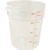 CONTAINER, 12-1/8"RD, 22 QT, CLR, Cambro, RFSCW22, 2471126