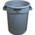 Trash Can-32gal Rnd Gray, Rubbermaid, FG263200GRAY, 136152