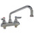 Deck Faucet 4"C 8"S, T&S Brass, 1111, 1101145