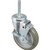 CASTER, SWIVEL, 5", 1/2-13, W/BRK, Nieco, 9588, 2721099