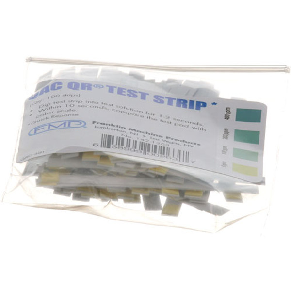 STRIP, QUATERNARY AMMONIA, 100PK, AllPoints, 1421363, 1421363