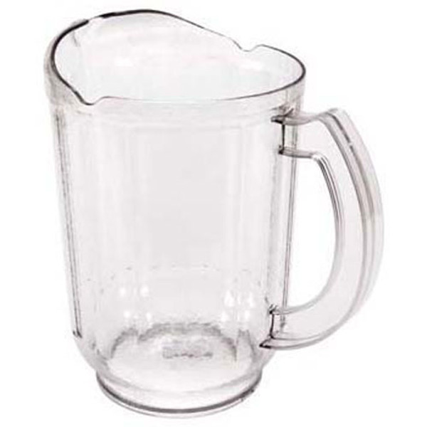 PITCHER 60 OZ PLST-135 HAMMERED/CLEAR, Cambro, PL60CW135, 2471028