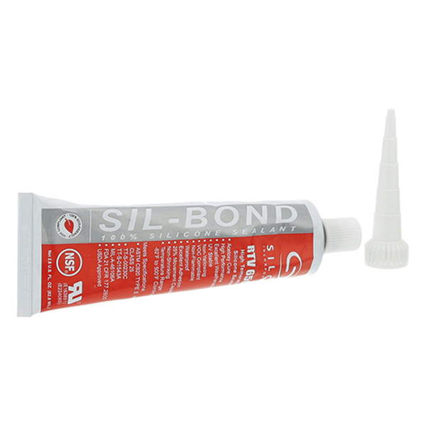 SILICONE SEALANT, F/G, RED 500F, 2.8OZ, Lincoln, 350716, 851092