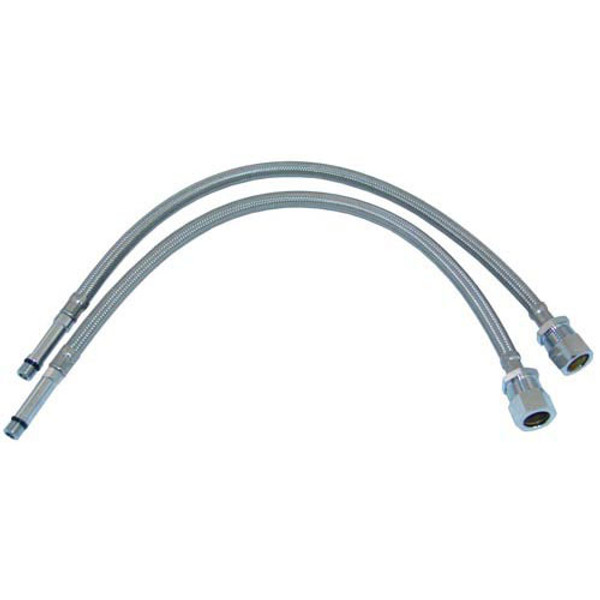 SUPPLY HOSES 20" S/S, T&S Brass, 012534-45, 321477