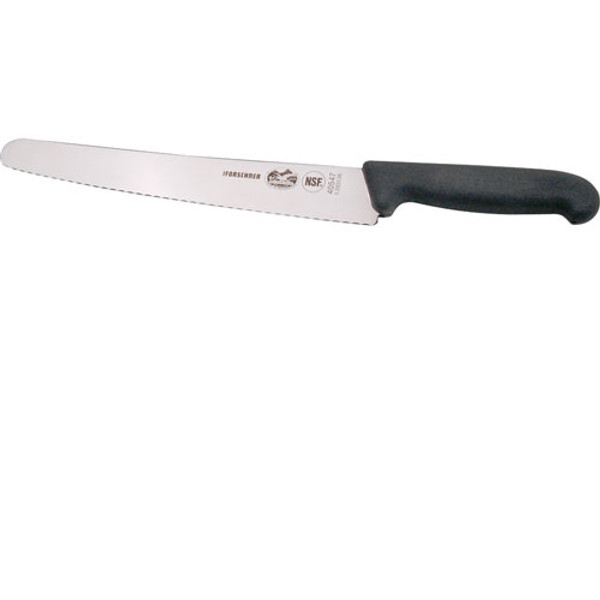 KNIFE, BREAD, 10-1/4", FIBROX, Victorinox Swiss Army, 40547, 1371085