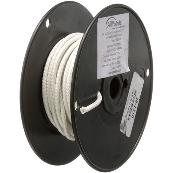 WIRE (50 FT ROLL) #12 SF2 WHITE, AllPoints, 381310, 381310