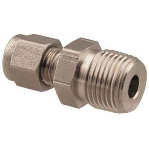 CONNECTOR, MALE, 1/4"OD X 3/8NPT, Ultrafryer, 24A270, 1031166