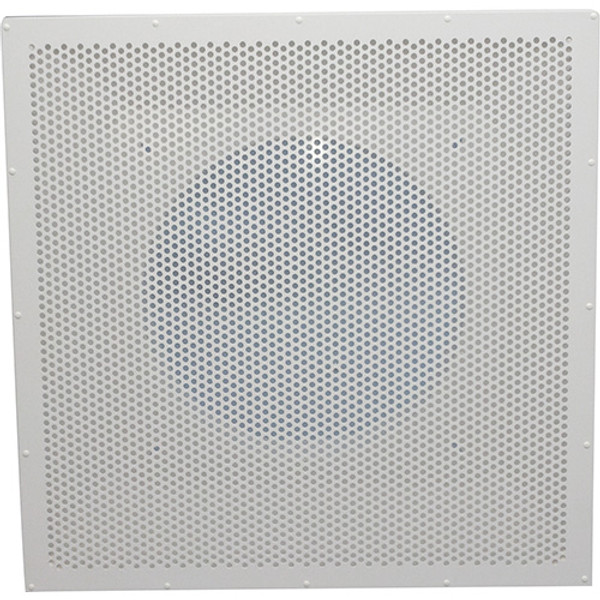 AIR DIFFUSER, PERF RECSD, 6"NK, 3/8"HOLES, WHT, AllPoints, 5561129, 5561129