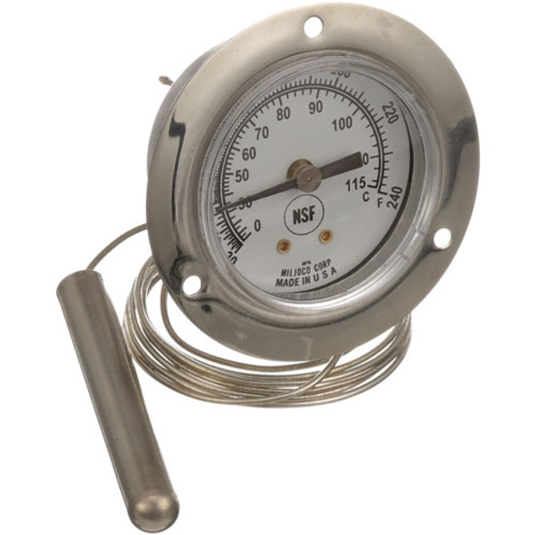 THERMOMETER 2", 30-240F,  3" FLANGE, Southbend, 1185205, 621030