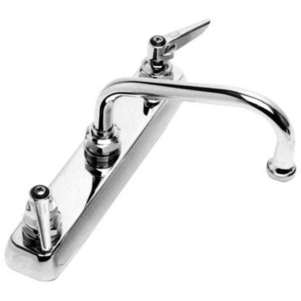 FAUCET 8" CTR DECK 6" NOZ, T&S Brass, -1120, 561072