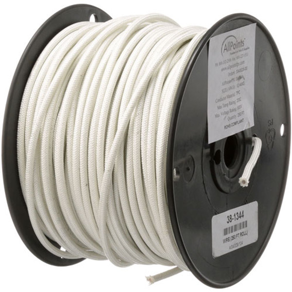 WIRE (250 FT ROLL) #12 SF2 WHITE, AllPoints, 381344, 381344