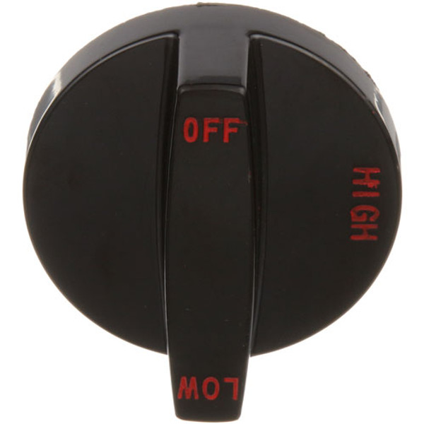 KNOB 2-1/2 D, OFF-HIGH-LOW, Southbend, 1166011, 221232