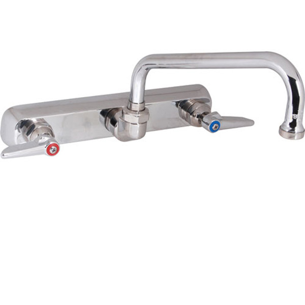 FAUCET, 8"WALL, 8"SPT, LEADFREE, T&S Brass, 1126, 1101209