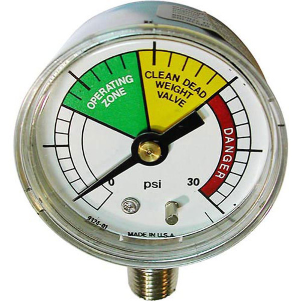 GAUGE, PRESSURE, BKI (Barbeque King), G0064, 621087