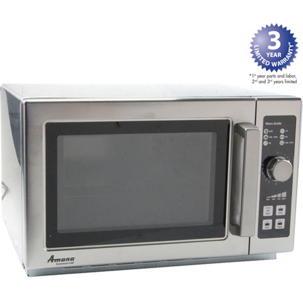 MICROWAVE, RCS10DSE, 1000W, DIAL, Amana, ALD10D, 2491036