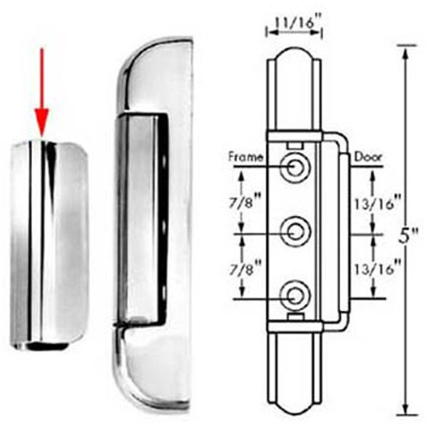 KASON® - 90212003610015F COVER, HINGE, Kason, 90212003610015F, 1231040