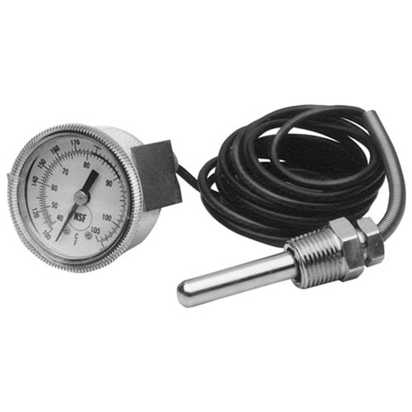 WASH THERMOMETER 2, 100-220F, U-CLAMP, AllPoints, 621007, 621007