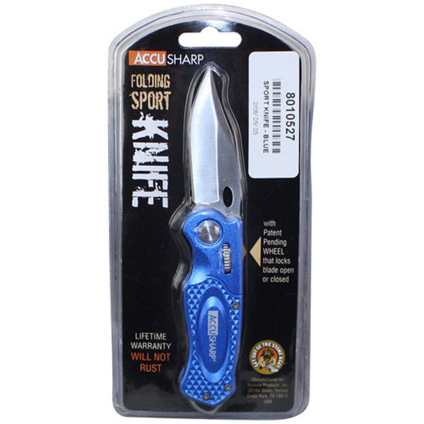 SPORT KNIFE - BLUE ACCUSHARP, AllPoints, 8010527, 8010527