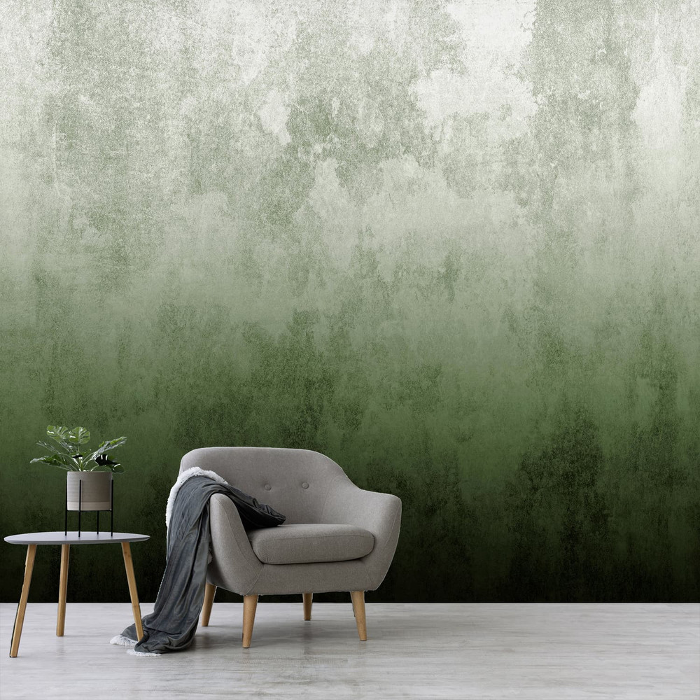 Ombre Green Bespoke Mural