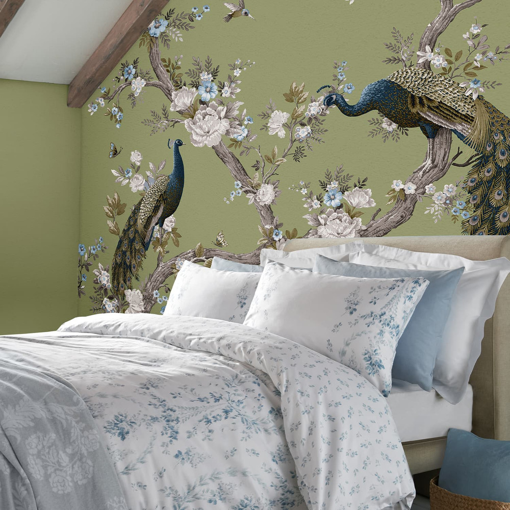 Laura Ashley Belvedere Hedgerow Bespoke Mural