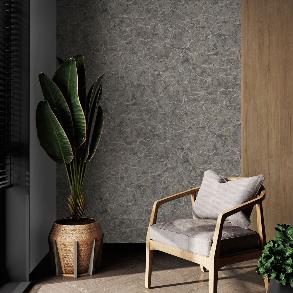 Carrara Taupe Wallpaper