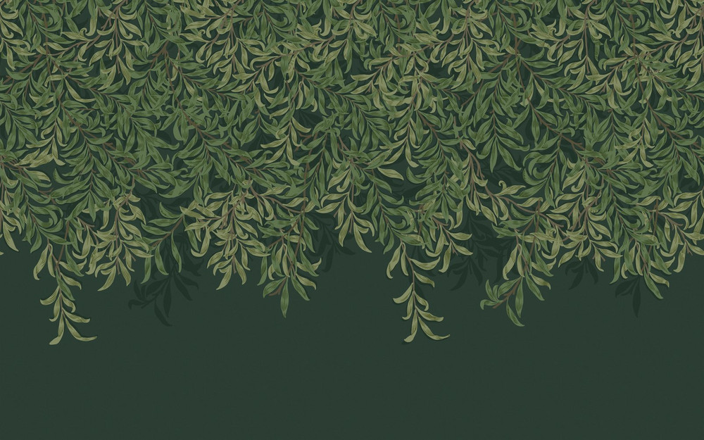 Willow Bough Deep Green Bespoke Mural Matt - 125391_TILE_WILLOW BOUGH DEEP GREEN BESPOKE MURAL MATT_01.jpg