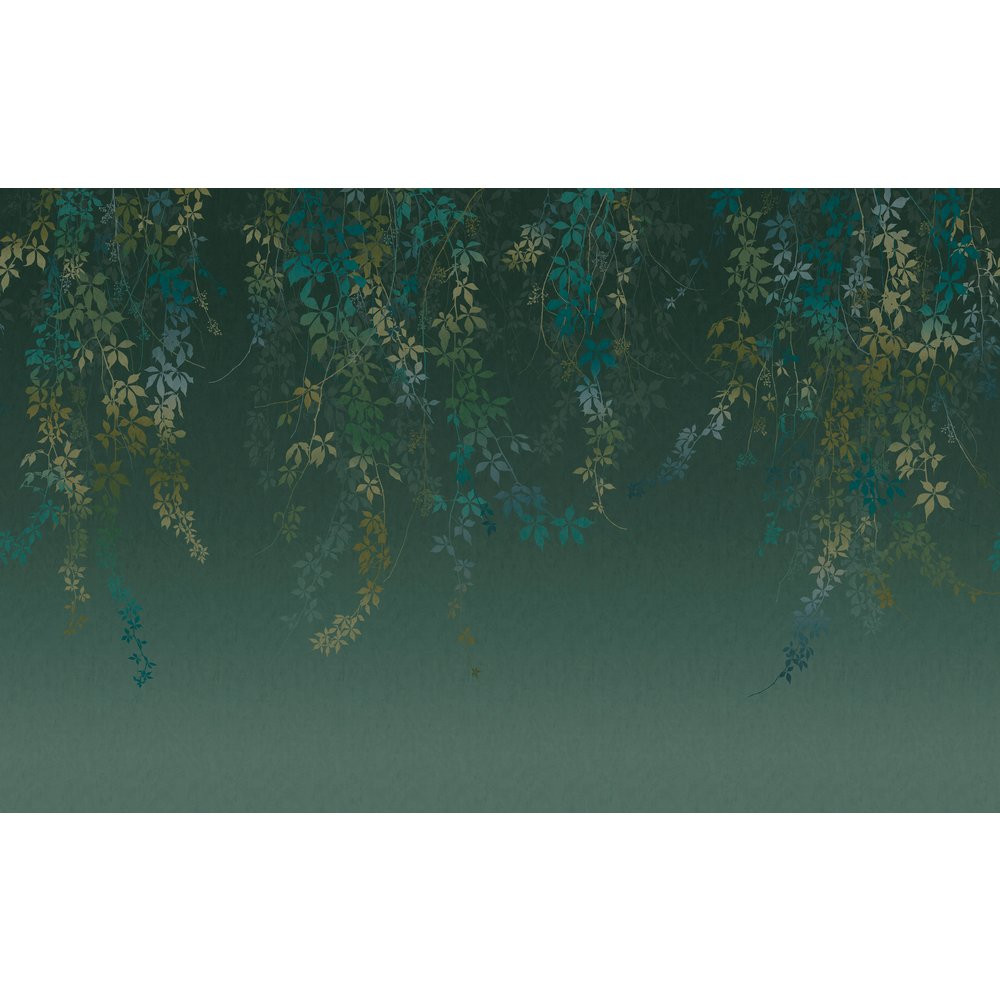 Virginia Creeper Moss Bespoke Mural