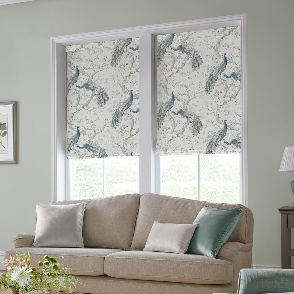 Belvedere Midnight Roman Blind