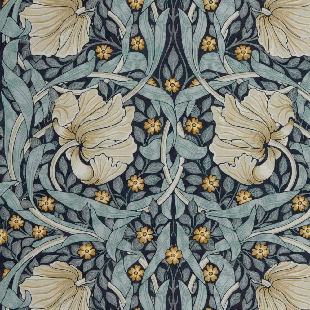 Pimpernel Velvet Indigo Roman Blinds