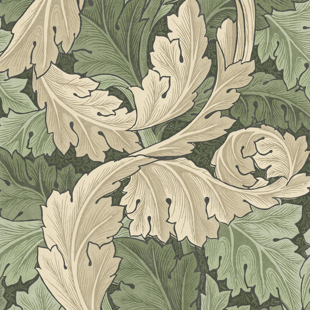 A5 Sample Acanthus Nettle Light Filtering 