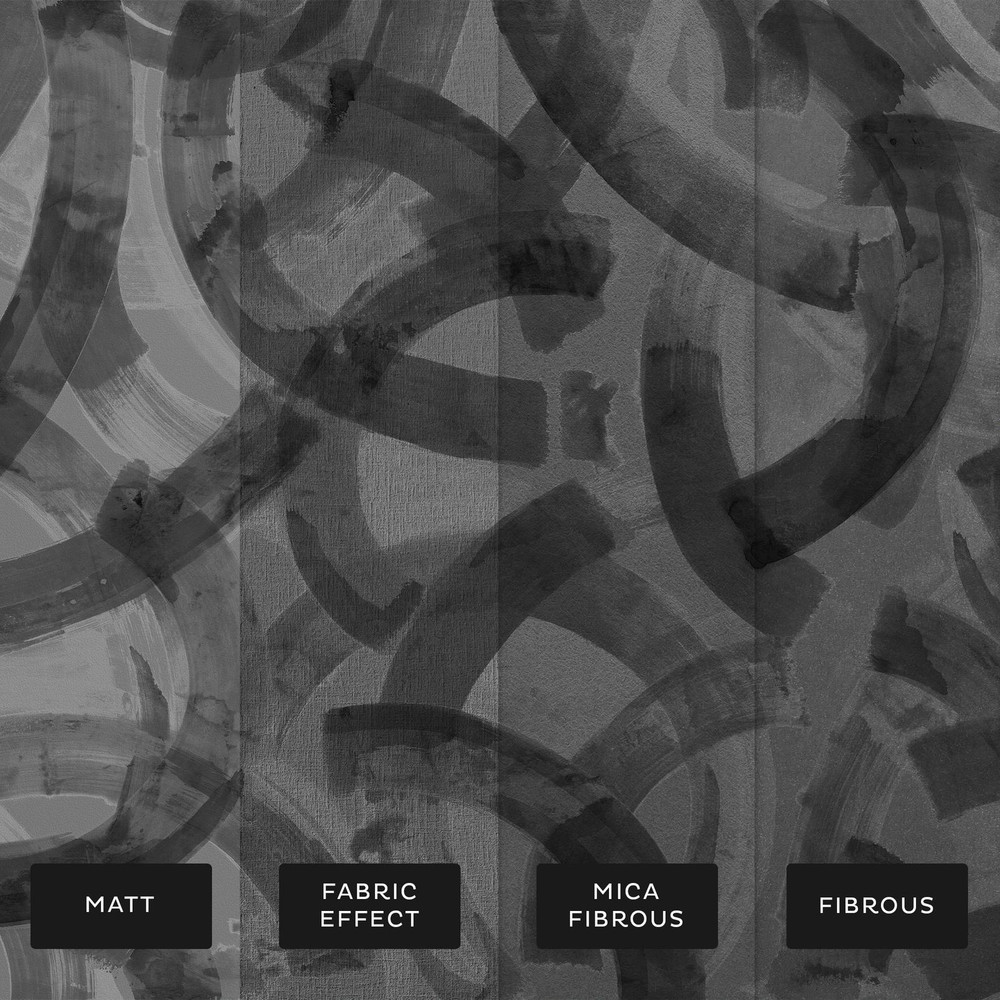 Abigail Ahern Nomad Charcoal Bespoke Mural