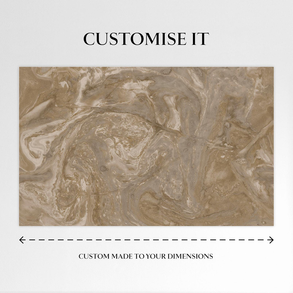 Abigail Ahern Ethereal Marble Golden Bespoke Mural