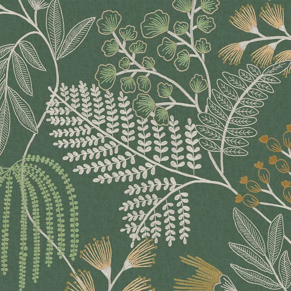 Richmond Forest Green Wallpaper