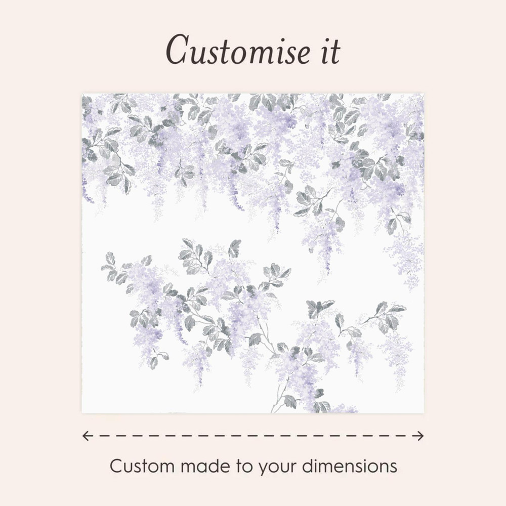 Mirabelle Pale Amethyst Bespoke Mural