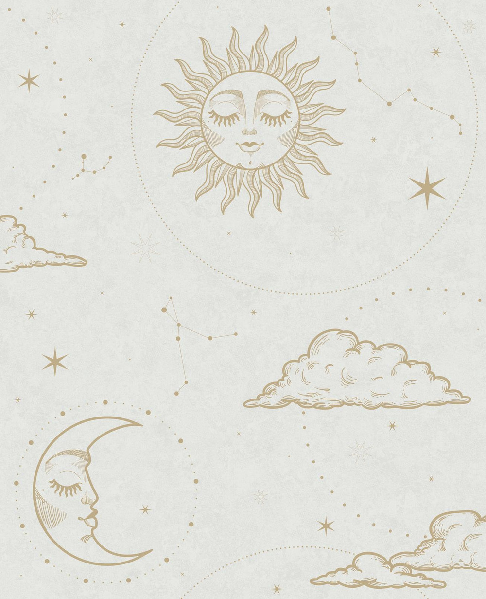 Transform Celestial Cream Peel and Stick Wallpaper