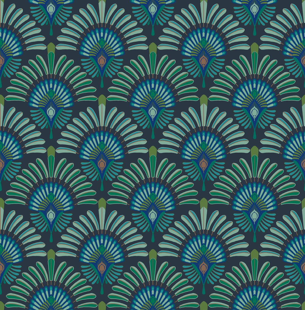 Transform Peacock Green Peel and Stick Wallpaper