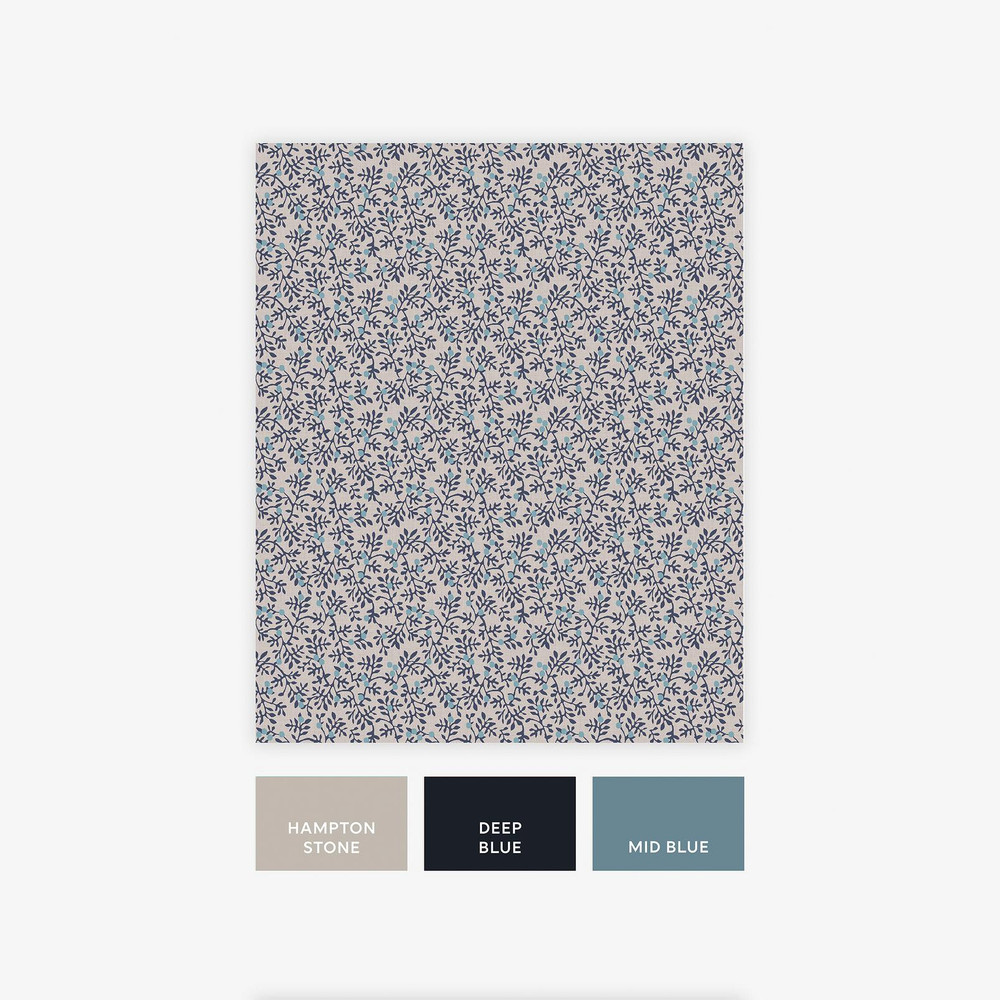 Next Simplicity Trail Navy Wallpaper